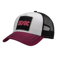 Czapki i chusty sportowe męskie - czapka trucker AC/DC - LOGO - miniaturka - grafika 1