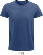 Koszule męskie - SOLs 03565 Koszula męska, Pioneer Men T-Shirt, Jersey 175 - Kolor: Denim - Rozmiar: XL - miniaturka - grafika 1