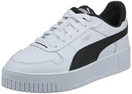 Trampki damskie - PUMA Damskie trampki uliczne Carina, Puma biały Puma czarny Puma Silver, 42 EU - miniaturka - grafika 1