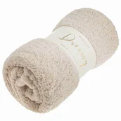 Koce - Narzuta/Koc 200x220 cm cm Dreamy beżowy Spod Igły i Nitki - miniaturka - grafika 1