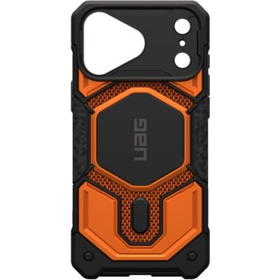 Etui UAG Monarch Pro MagSafe do Apple iPhone 17 Pro Max/18 Pro Max Kevlar Czarno-pomarańczowy
