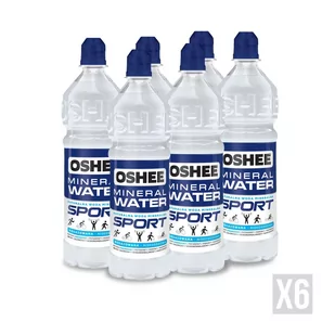 6x OSHEE Mineral Water 750ml - Soki i napoje niegazowane - miniaturka - grafika 1