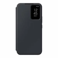 Etui i futerały do telefonów - SAMSUNG Galaxy A54 5G S-View Wallet Etui na telefon, pokrowiec ochronny z gniazdem na karty, okienko na palec, wersja amerykańska, EF-ZA546CBEGUS, czarne - miniaturka - grafika 1