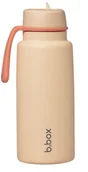 Bidony dla dzieci - Butelka Termiczna Termos Ze Stali Nierdzewnej Ze Składanym Ustnikiem 1L Melon Mist B.box - miniaturka - grafika 1