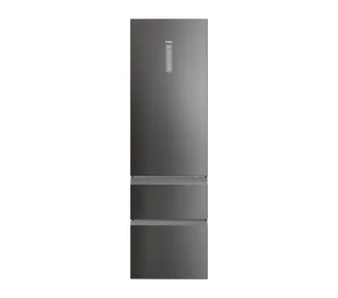 Lodówka Haier HTW7620CNMP No Frost Dark Inox - Lodówki - miniaturka - grafika 1