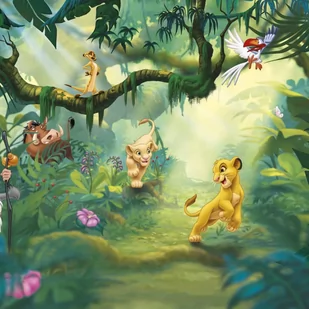 Komar Fototapeta Lion King Jungle, 368 x 254 cm - Tapety - miniaturka - grafika 1