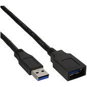 Kable USB - InLine Kabel USB USB A/B 2.5m Czarny 35625 - miniaturka - grafika 1