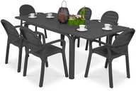Meble ogrodowe - Zestaw ogrodowy Nardi PALMA/ALLORO - 6/140 Antracite - miniaturka - grafika 1