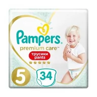 Pieluchy - Pampers Premium Care 5 Junior 34szt - miniaturka - grafika 1