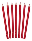 Kredki, ołówki, pastele i pisaki - Kredki ołówkowe trójkątne grube jumbo Shan Czerwone 12 sztuk - miniaturka - grafika 1