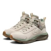 Buty trekkingowe damskie - Buty trekkingowe damskie KEEN LEIKI LEATHER MID WP - miniaturka - grafika 1