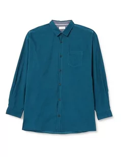 s.Oliver Sales GmbH & Co. KG/s.Oliver Koszula męska z długim rękawem, Niebieski zielony, 4XL - Koszule męskie - miniaturka - grafika 1