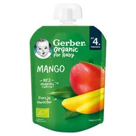 Dania dla dzieci - Gerber - BIO Mus mango po 4 miesiącu - miniaturka - grafika 1