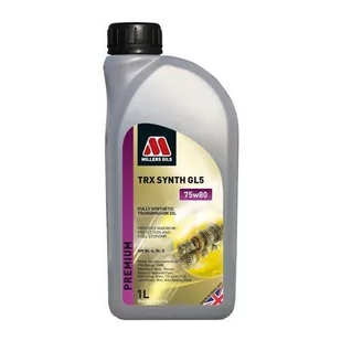 Millers oil Millers Oil TRX SYNTH 75w90  olej do skrzyń biegów i mostów, wysoka jakość 1L MIL000044 - Oleje przekładniowe - miniaturka - grafika 1