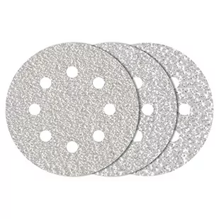 Wolfcraft Krążki ścierne samoprzyczepne farba/lakier śr. 125 mm granulacja 40, 80, 120 (25szt.) 115 (1156100) - Materiały ścierne - miniaturka - grafika 1