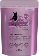 Mokra karma dla kotów - catz finefood saszetki, 8 x 85 g - Jagnięcina z królikiem - miniaturka - grafika 1