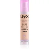 Korektory do twarzy - NYX Professional Makeup Bare With Me Concealer Serum Light - miniaturka - grafika 1