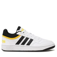 Buty dla chłopców - Sneakersy adidas Hoops IF2726 Biały - miniaturka - grafika 1