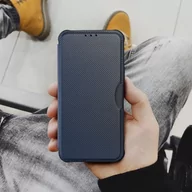 Etui i futerały do telefonów - OEM Kabura Razor Book Do Xiaomi Mi 11 Lite 5g / Mi 11 Lite Lte ( 4g ) / Mi 11 Lite Ne Niebieski - miniaturka - grafika 1