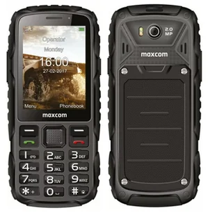 Maxcom MM920L Czarny - Telefony komórkowe - miniaturka - grafika 2