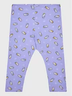 Legginsy - United Colors Of Benetton Legginsy 3XFUGF01S Fioletowy Slim Fit - miniaturka - grafika 1
