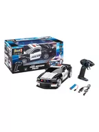 Zabawki zdalnie sterowane - Revell Samochód zdalnie sterowany "RC Car Ford Mustang Police" - 8+ - miniaturka - grafika 1