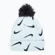 Czapki damskie - Czapka zimowa dziecięca Nike Peak glacier blue/black WYSYŁKA W 24H 30 DNI NA ZWROT - miniaturka - grafika 1