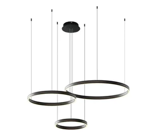 LED Żyrandol na lince GRAVITY LED/108W/230V czarny - Lampy sufitowe - miniaturka - grafika 1