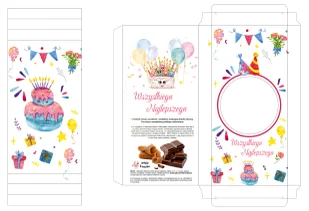 Urodziny - Czekolada MojaKrówka - Czekolada - miniaturka - grafika 1