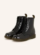 Botki damskie - Dr. Martens Botki Sznurowane Lamper Y schwarz - miniaturka - grafika 1
