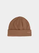 Czapki damskie - Czapka zimowa męska 4F 4FAW23ACAPM307-81S Brązowy - miniaturka - grafika 1