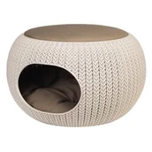 Dekoracje domu - Curver Legowisko Dla Zwierząt Knit - Beżowe - miniaturka - grafika 1