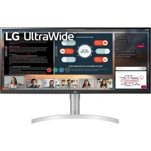 LG 34WN650-W Czarno-biały - Monitory - miniaturka - grafika 1
