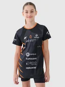 Koszulki dla chłopców - 4F Koszulka meczowa replika wyjazdowa z sezonu 2024/25 dziecięca 4F x UNI OPOLE - multikolor 98/104 - miniaturka - grafika 1