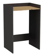 Szafki łazienkowe - Łazienkowa szafka na pralkę antracyt + dąb artisan B1-E16 - miniaturka - grafika 1