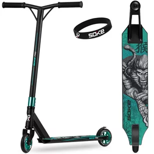 SOKE PRO ABEC-9 Y-BAR Zielona - Hulajnogi - miniaturka - grafika 1
