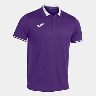 Joma Męska koszulka polo Championship Vi Fioletowy, biały XS 101954 - Koszulki męskie - miniaturka - grafika 1