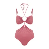 Stroje kąpielowe - Kostium kąpielowy jednoczęściowy Lunar L/75D - miniaturka - grafika 1