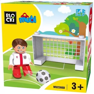 ICOM Klocki Blocki MUBI Figurka Piłkarz - Figurki dla dzieci ICOM Klocki Blocki MUBI Figurka Piłkarz - Figurki dla dzieci - miniaturka - grafika 2