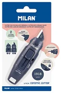Nożyki biurowe - Nożyk ceramiczny MILAN STICK 1918 granatowy na blistrze - miniaturka - grafika 1