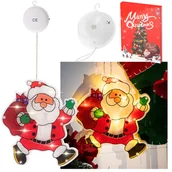 Oświetlenie świąteczne - Lampki Led Wisząca Dekoracja Świąteczna Prezenty Mikołaja - miniaturka - grafika 1