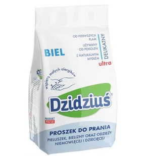 Dzidziuś Biel 1,5kg - proszek do prania pieluszek, bielizny oraz odzieży niemowlęcej i dziecięcej - Środki do prania - miniaturka - grafika 1