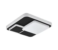 Lampy sufitowe - Eglo 75667 - LED Plafon LEPRESO LED/19,5W/230V czarny - miniaturka - grafika 1
