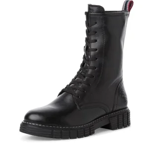 s.Oliver Damskie buty WL Lace Boot 5-26247-43 śniegowce, czarne, rozmiar 37 EU, czarny, 37 EU - Śniegowce damskie - miniaturka - grafika 1
