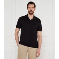 Koszule męskie - Calvin Klein Polo Regular Fit z dodatkiem lnu - miniaturka - grafika 1