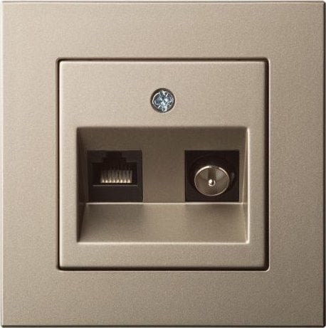 Liregus SOCKET LIREGUS EPSILON DAT+TV WO/F CH.