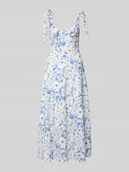 Sukienki - Sukienka koktajlowa z dekoltem w kształcie serca model ‘ELIN’ - miniaturka - grafika 1