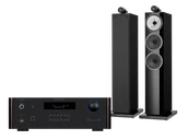 Zestawy stereo - Rotel RA-1572 MkII (czarny) + 703 S3 (czarny) - miniaturka - grafika 1