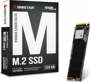 Dysk SSD Biostar M700 128GB M.2 2280 SATA III (M700-128GB) - Dyski SSD - miniaturka - grafika 1
