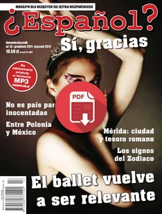¿Español? Sí, gracias 13/2012 Wersja elektroniczna - Czasopisma ¿Español? Sí, gracias 13/2012 Wersja elektroniczna - Czasopisma - miniaturka - grafika 1